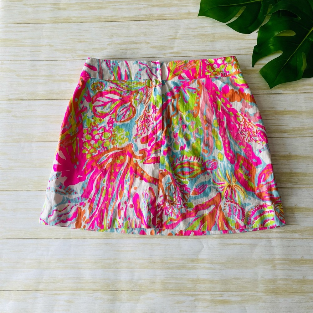 Lilly Pulitzer Resort Skort Pink - 2 - Picture 2 of 6